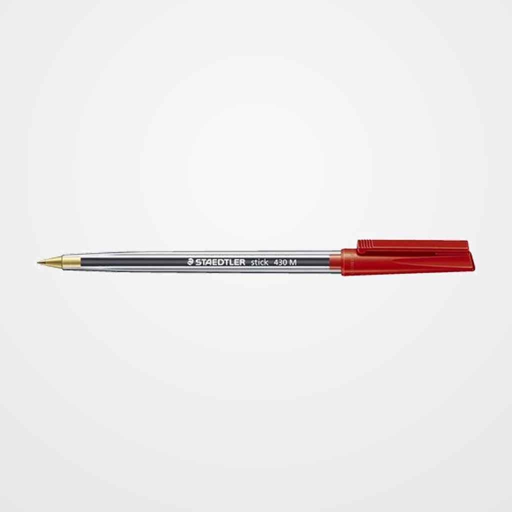 BOLIGRAFO STAEDTLER 430 MEDIO ROJO