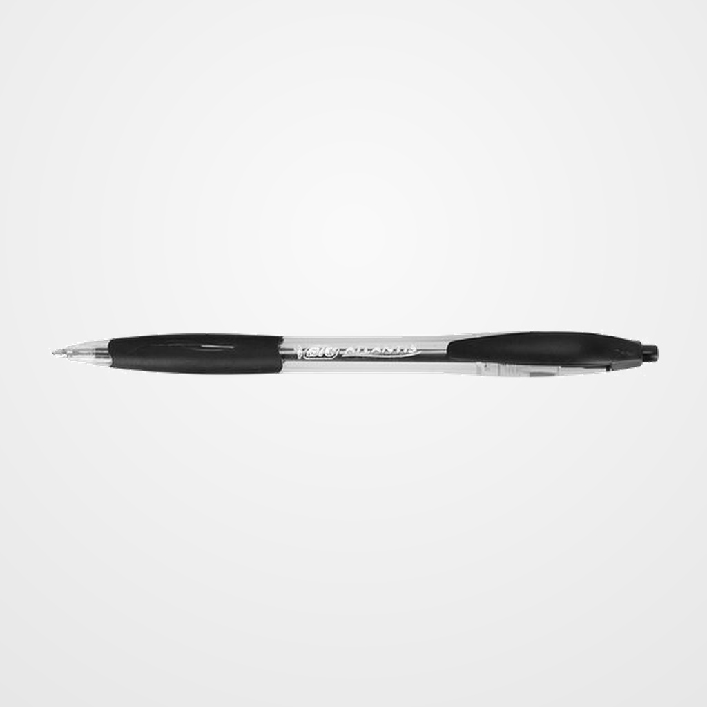 BOLIGRAFO BIC RETRACTIL ATLANTIS  NEGRO