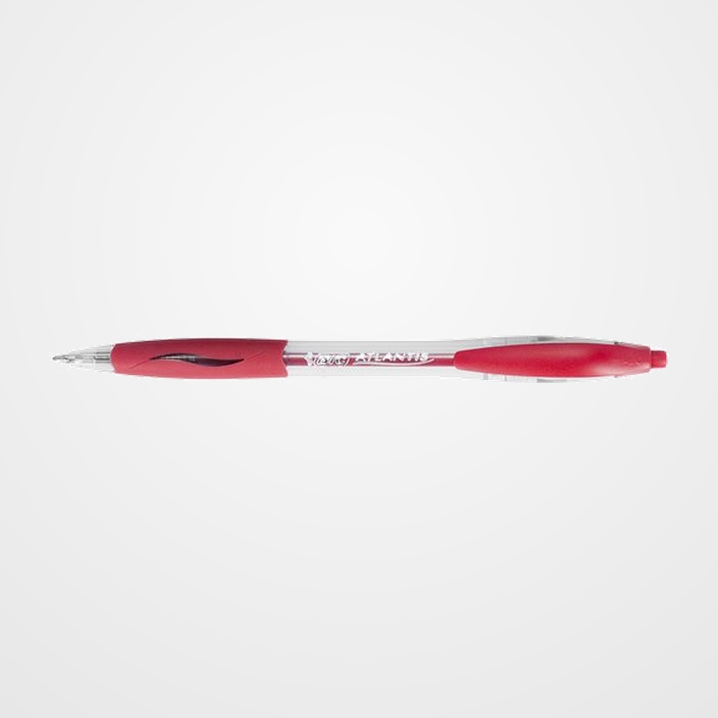 BOLIGRAFO BIC RETRACTIL ATLANTIS  ROJO