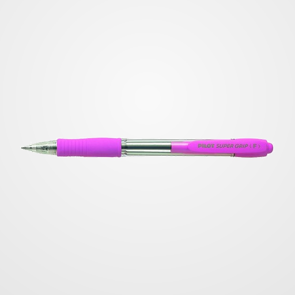 BOLIGRAFO RT. PILOT SUPERGRIP  ROSA (tinta azul)