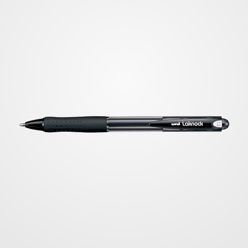 BOLIGRAFO RT. UNI-BALL LAKNOCK 1,0 (SN-100)  NEGRO