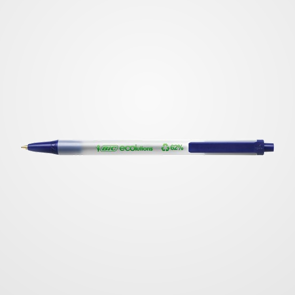 BOLIGRAFO BIC ECOLUTIONS CLIC STIC AZUL