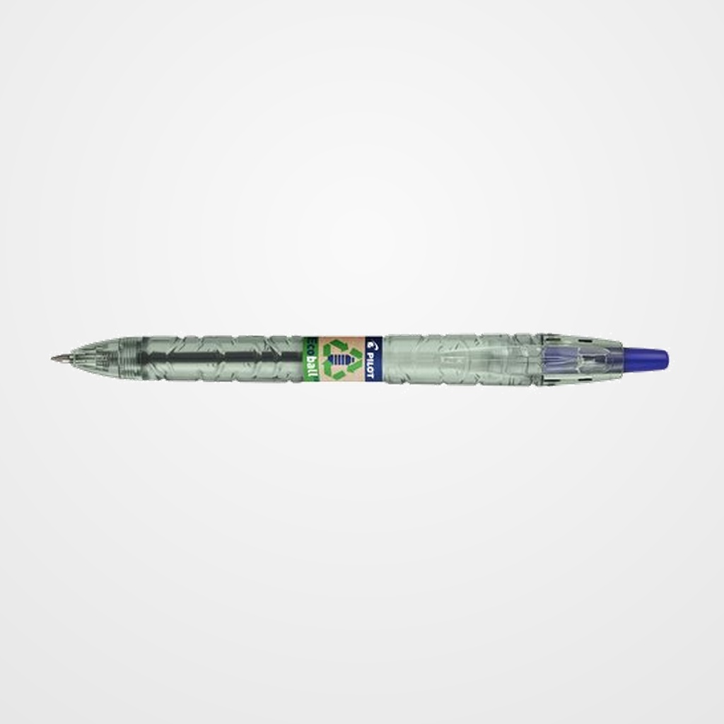 BOLIGRAFO RT. PILOT ECOBALL RECICLADO  1.0 AZUL