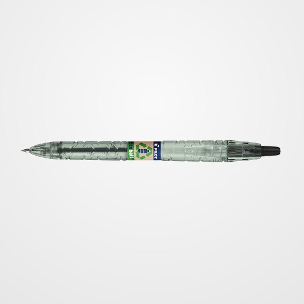 BOLIGRAFO RT. PILOT ECOBALL RECICLADO  1.0 NEGRO