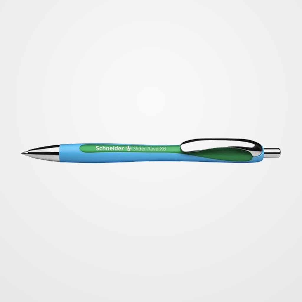BOLIGRAFO SCHNEIDER SLIDER RAVE XB VERDE