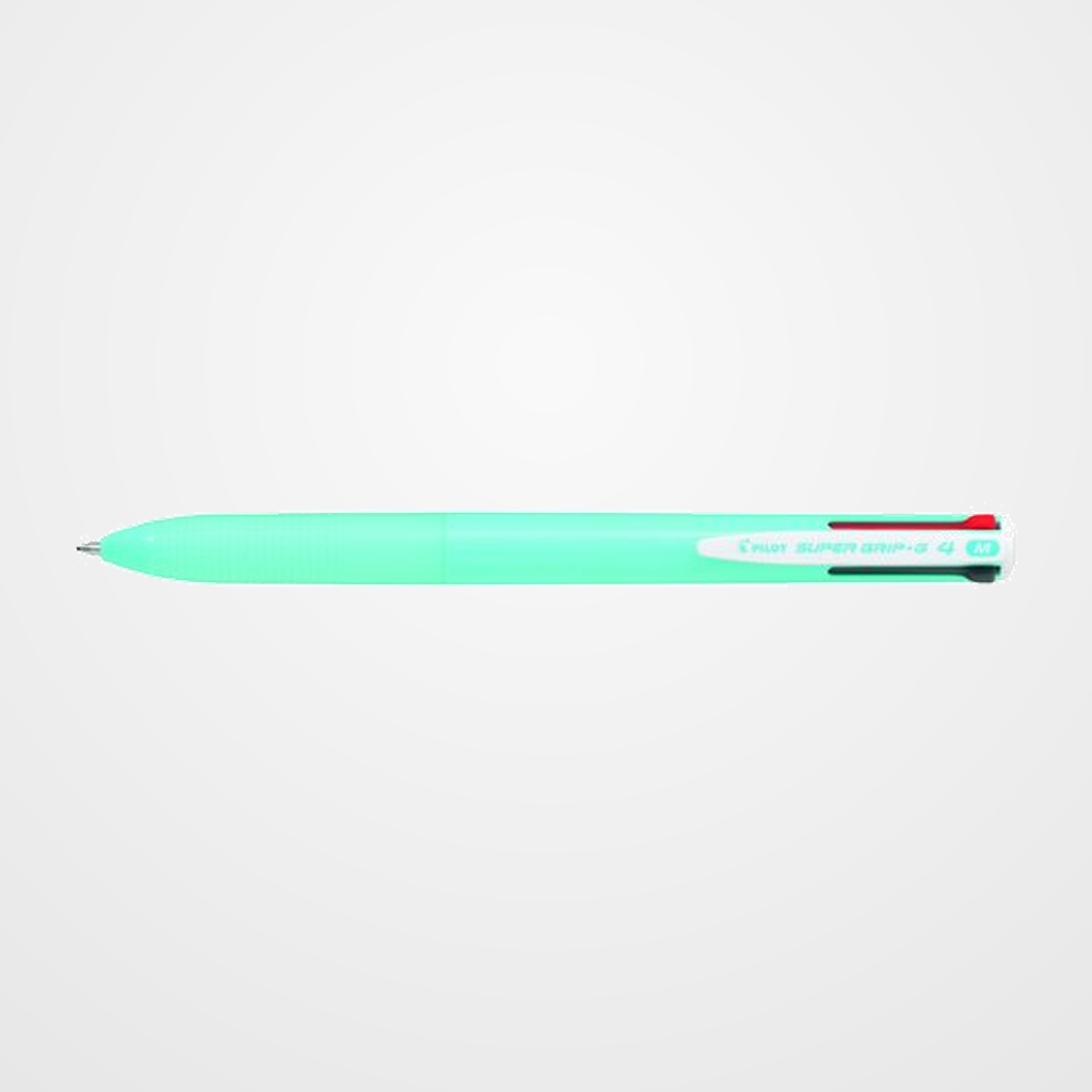 BOLIGRAFO de 4 COLORES PILOT SUPERGRIP G AZUL CLARO