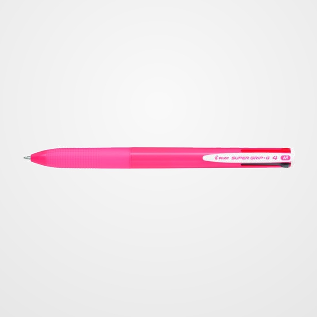 [10101323] BOLIGRAFO de 4 COLORES PILOT SUPERGRIP G ROSA