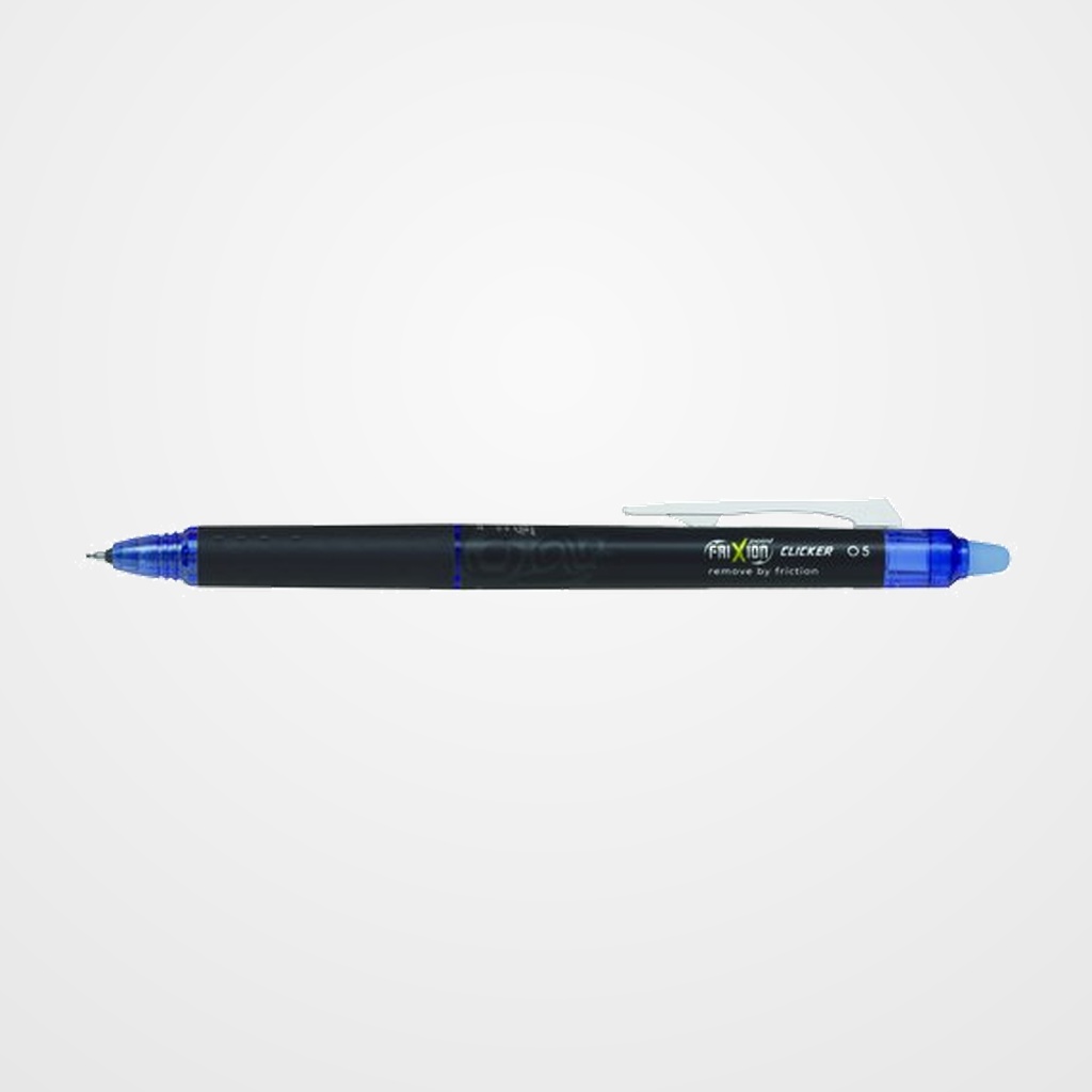 BOLIGRAFO BORRABLE PILOT FRIXION POINT CLICKER 0,5 AZUL