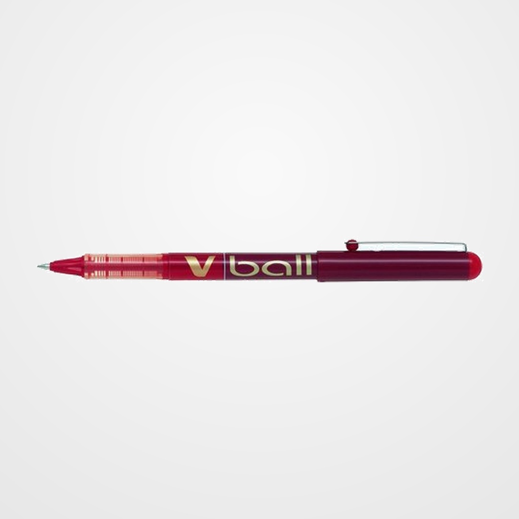 ROLLER T.LIQ. PILOT V-BALL 0,7 ROJO