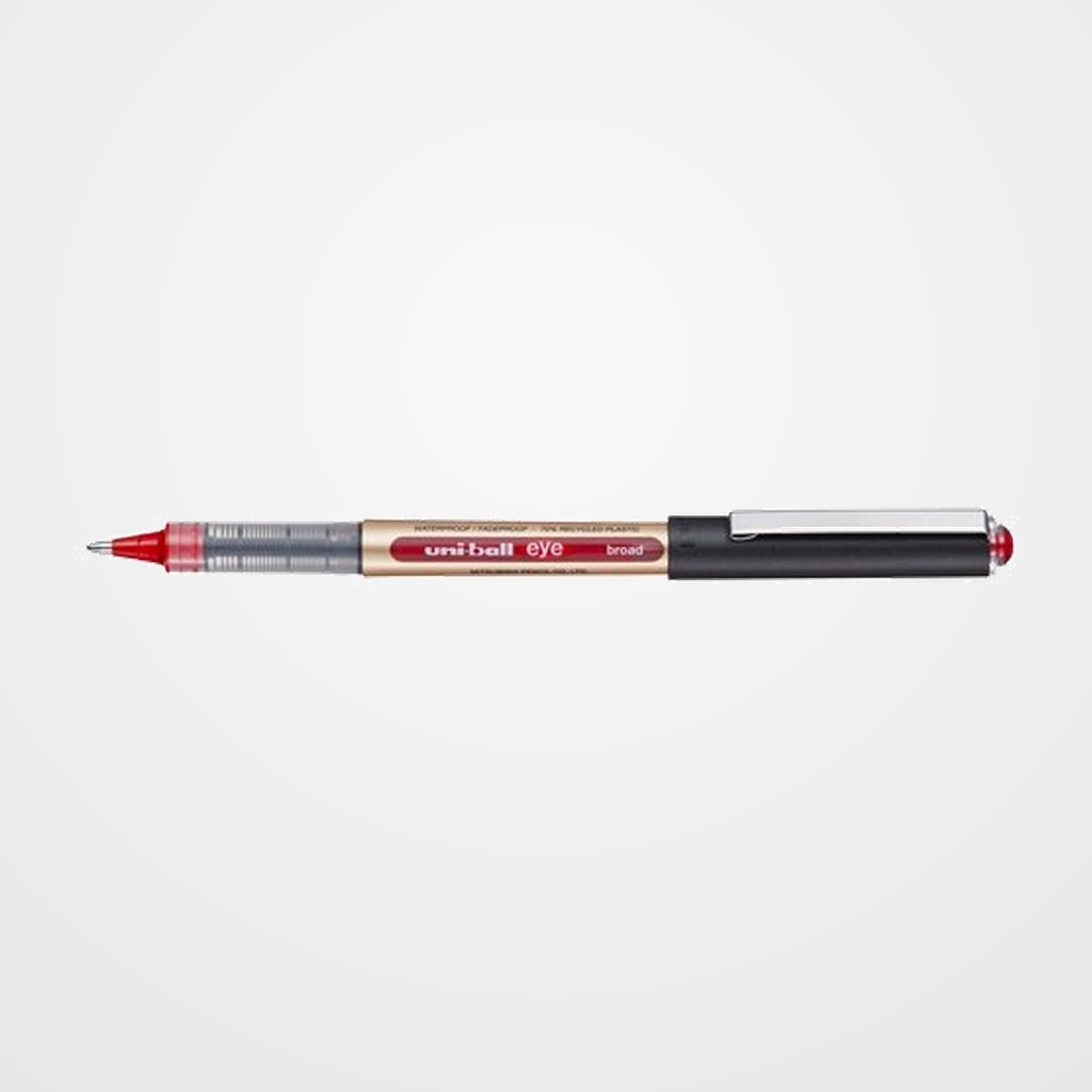 ROLLER T.LIQ. UNI-BALL EYE BROAD 1,0mm (UB-150/10E) ROJO