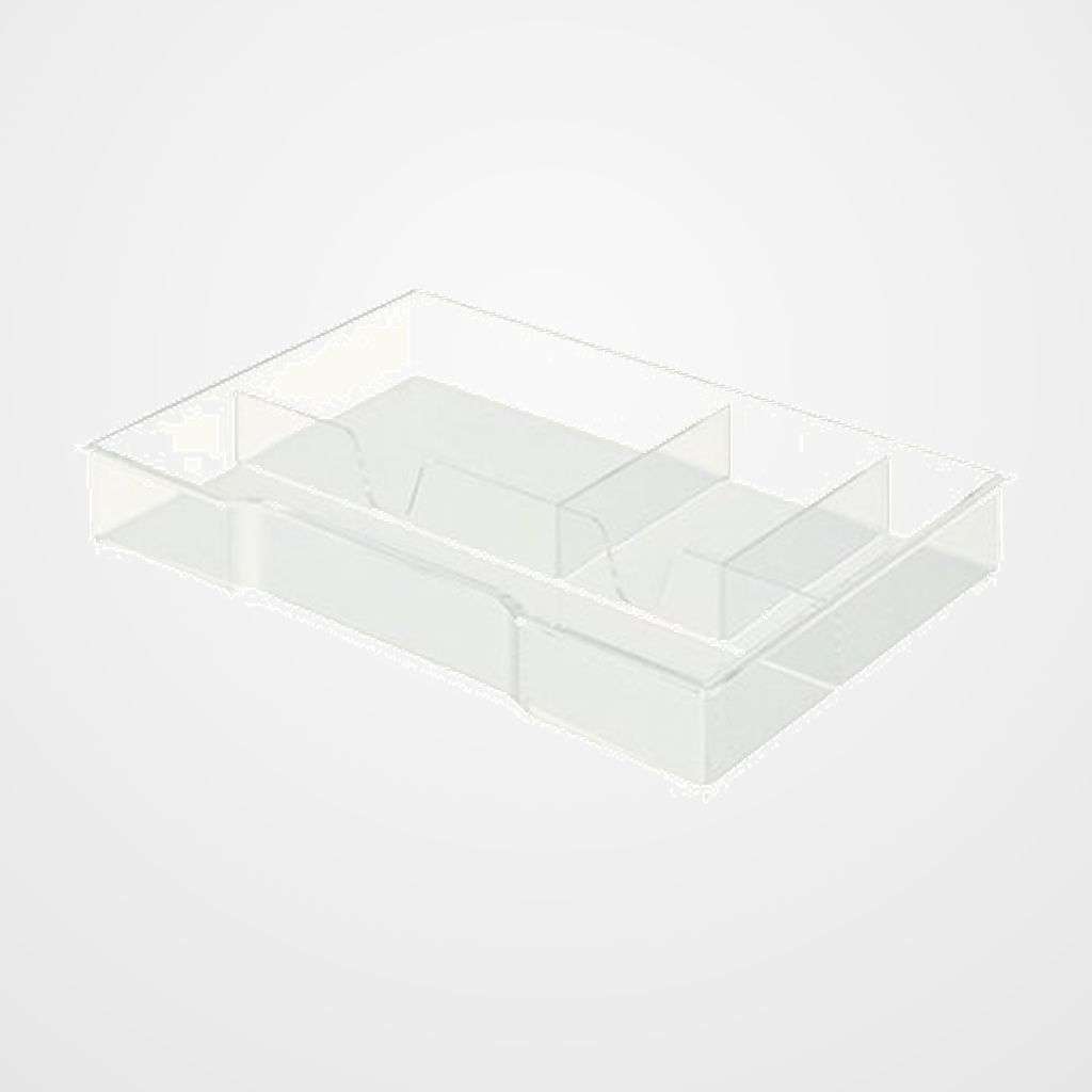 BANDEJA ORGANIZADOR CAJON LEITZ PLUS/WOW TRANSPARENTE