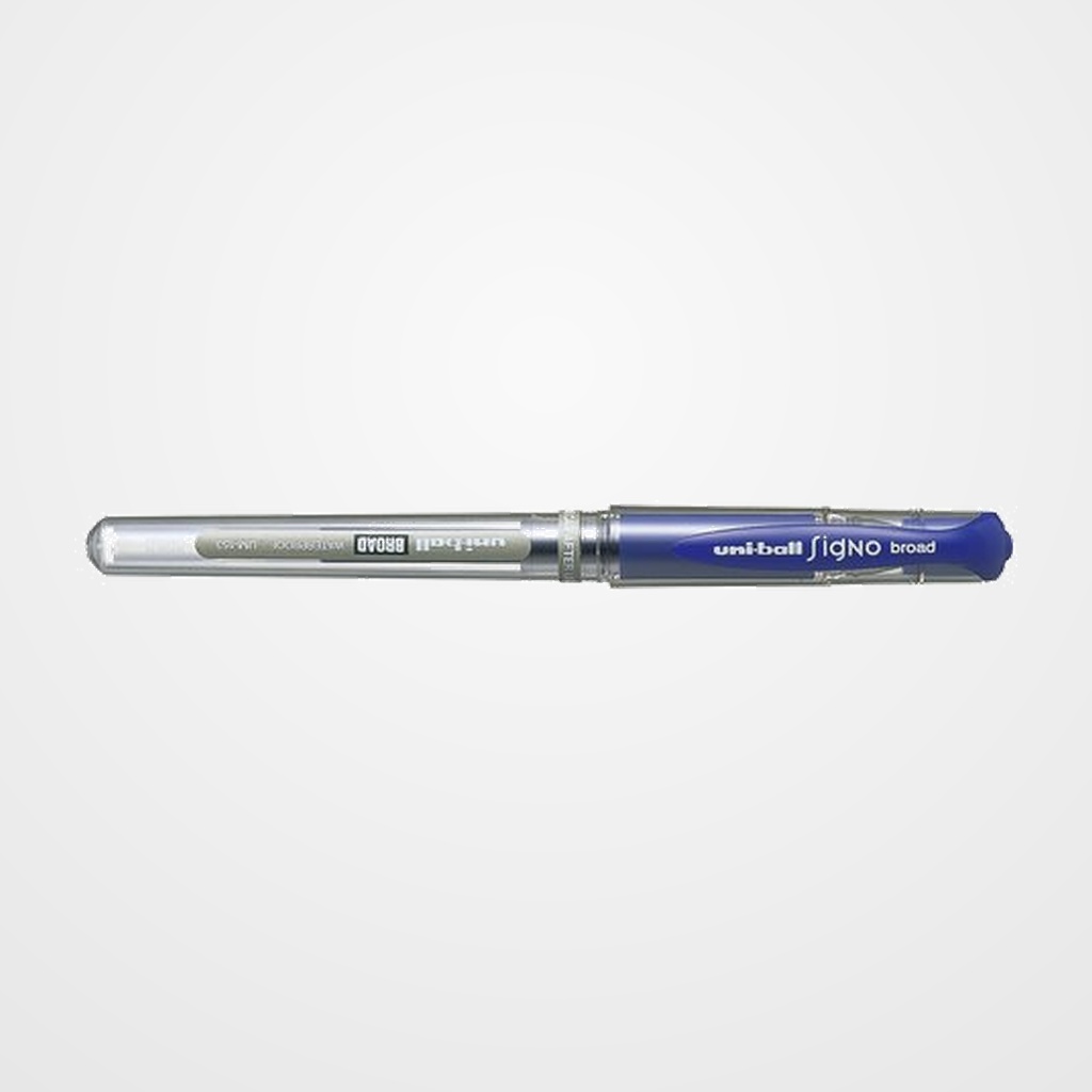 ROLLER GEL UNI-BALL SIGNO BROAD 1,0 (UM-153)  AZUL