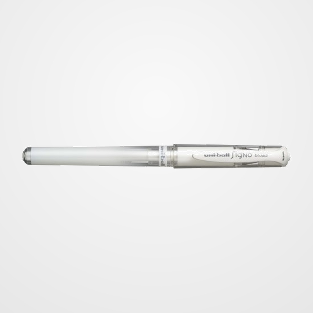 ROLLER GEL UNI-BALL SIGNO BROAD 1,0 (UM-153)  BLANCO