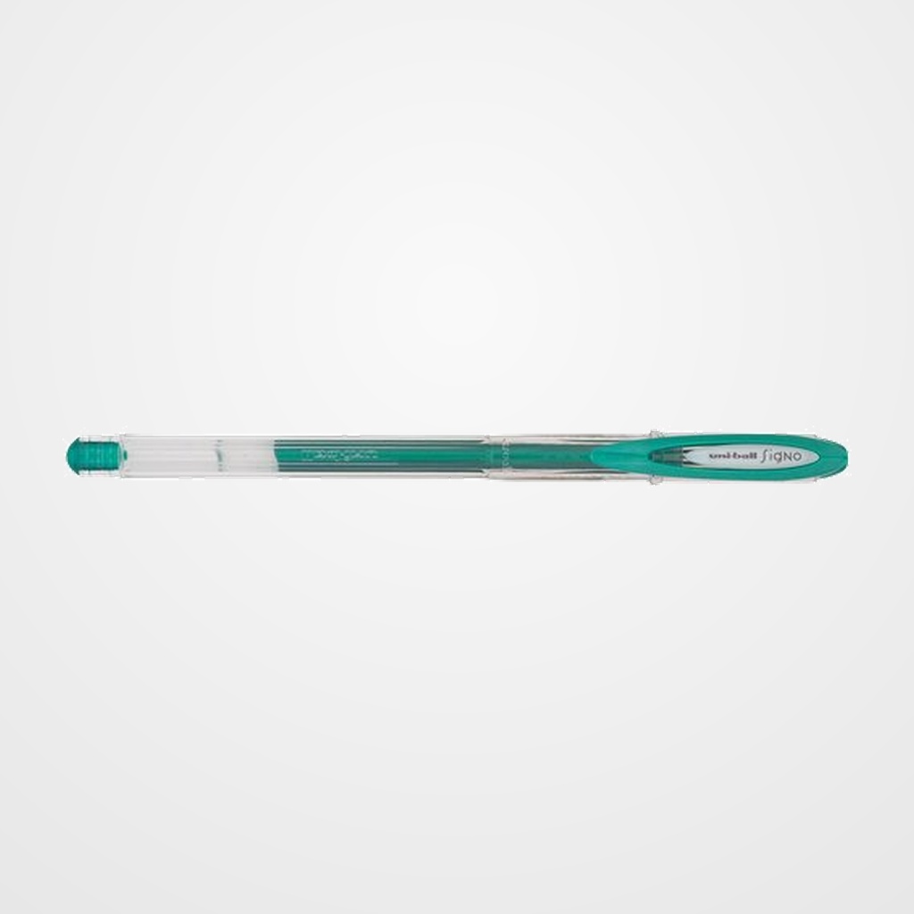 ROLLER GEL UNI-BALL SIGNO NOBLE METAL 0,8 (UM-120 NM)  VERDE