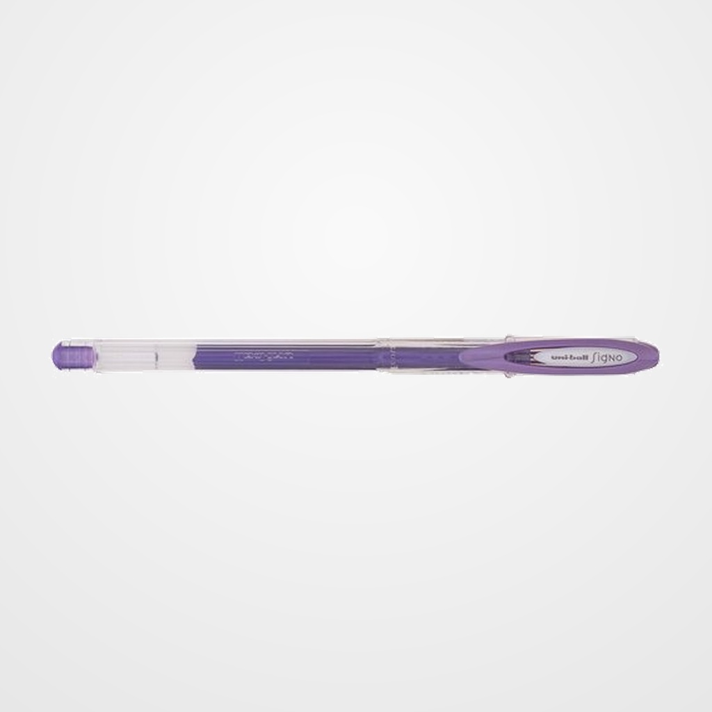 ROLLER GEL UNI-BALL SIGNO NOBLE METAL 0,8 (UM-120 NM)  VIOLETA