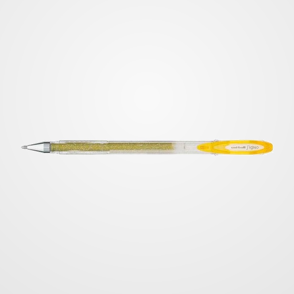 ROLLER GEL UNI-BALL SIGNO SPARKLING 1,0 (UM-120SP)  ORO