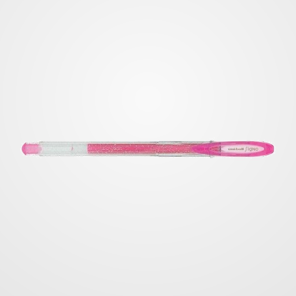 ROLLER GEL UNI-BALL SIGNO SPARKLING 1,0 (UM-120SP)  ROSA