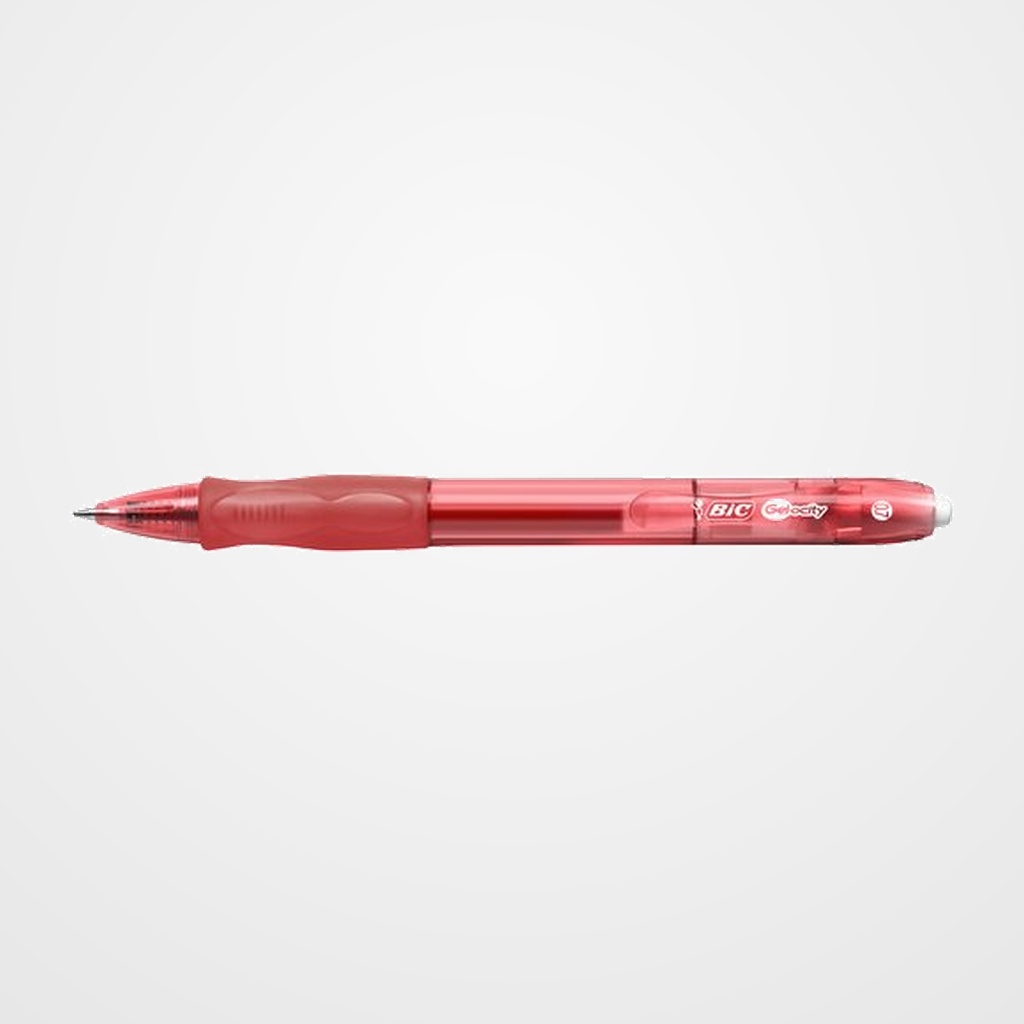 BOLIGRAFO BIC RETRACTIL GEL-OCITY ORIGINAL ROJO