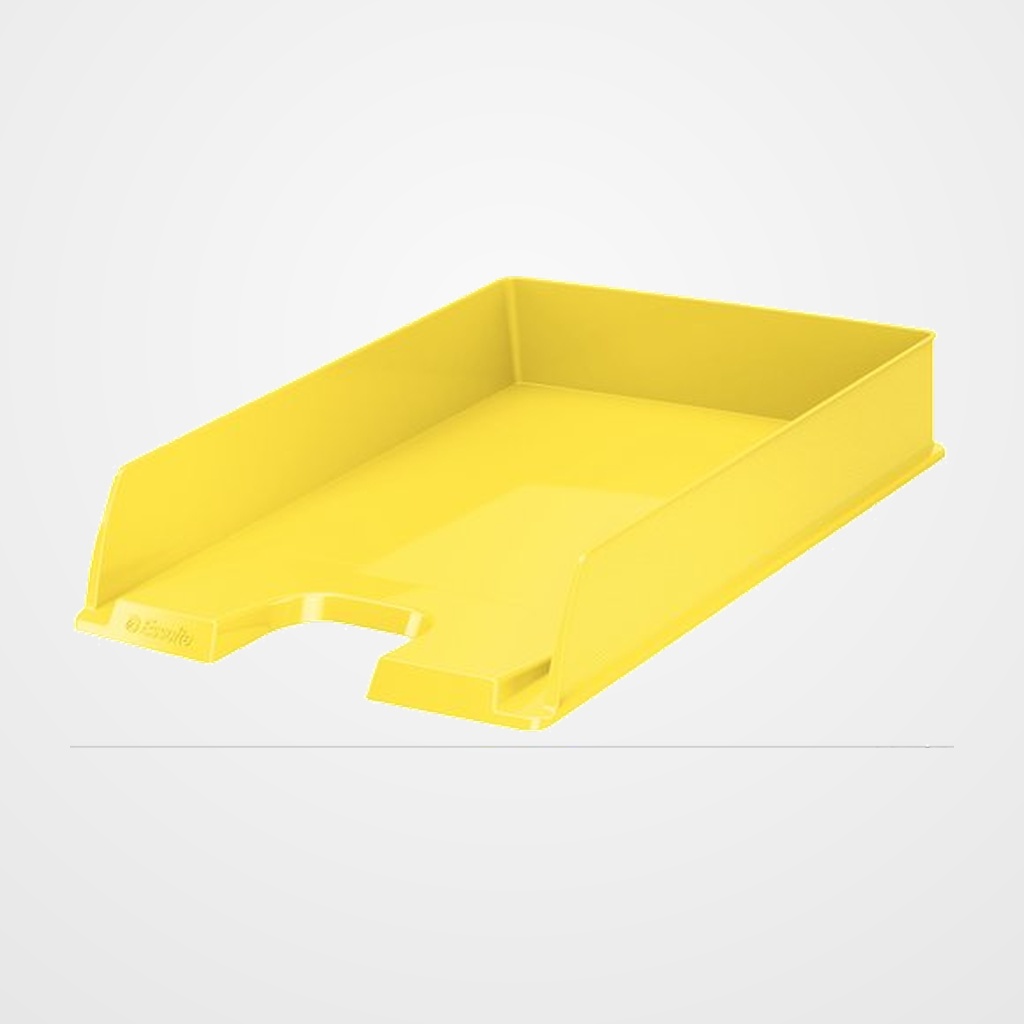 BANDEJA SOBREMESA EUROPOST OPACO AMARILLA VIVIDA
