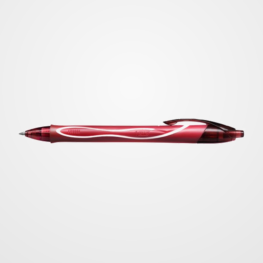 ROLLER GEL RT. BIC GELOCITY QUICK DRY  0.7 mm  ROJO