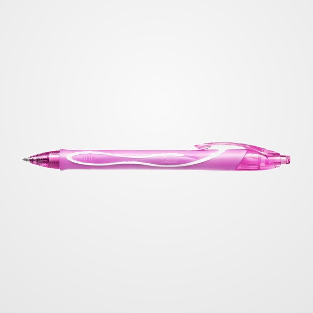 ROLLER GEL RT. BIC GELOCITY QUICK DRY  0.7 mm  ROSA