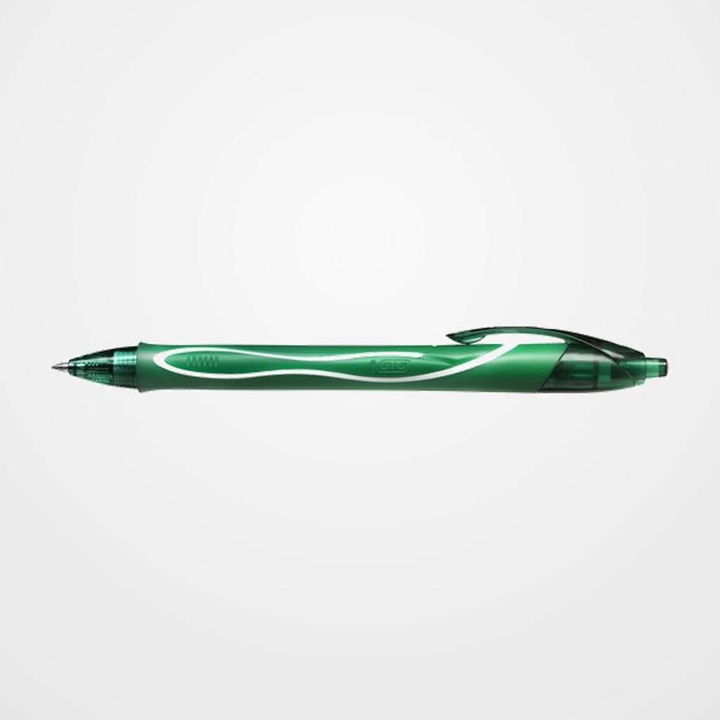 ROLLER GEL RT. BIC GELOCITY QUICK DRY 0.7 mm  VERDE