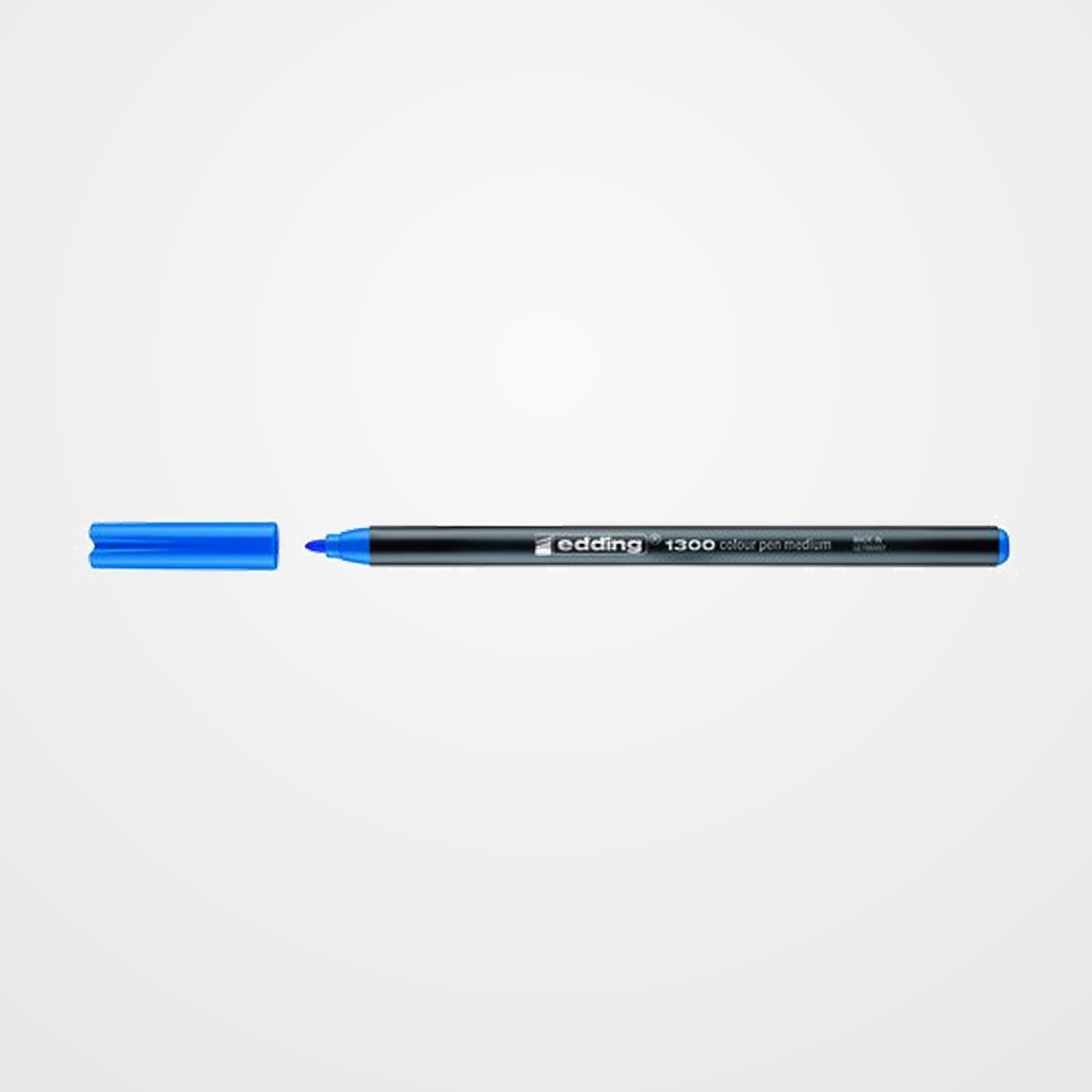 ROTULADOR FIBRA EDDING 1300  AZUL