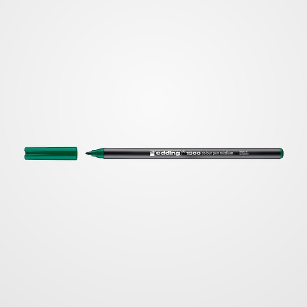 ROTULADOR FIBRA EDDING 1300  VERDE