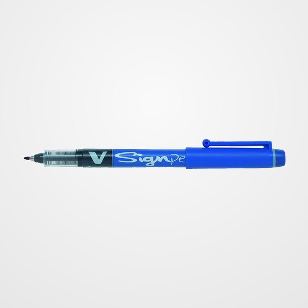 ROTULADOR FIBRA PILOT SIGN PEN AZUL