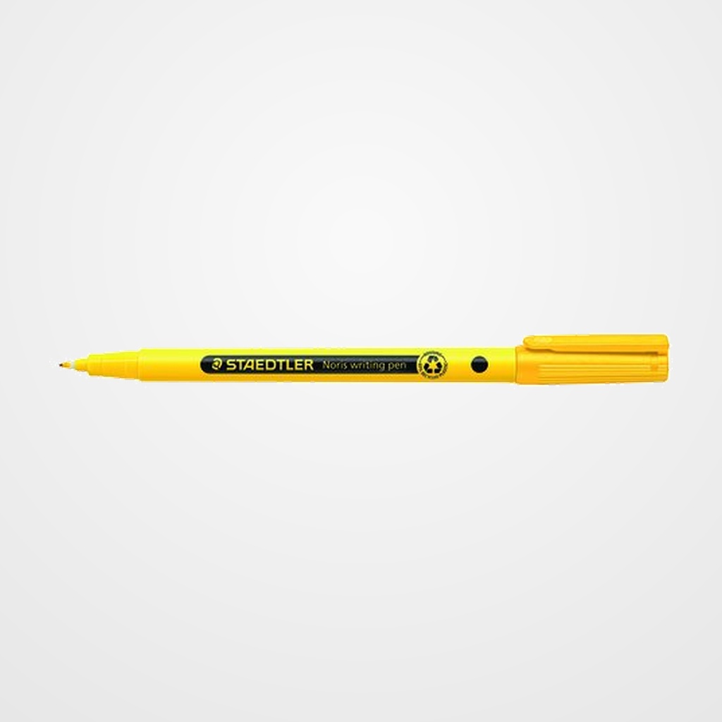 ROTULADOR FIBRA STAEDTLER  307 NORIS WRITING PEN AMARILLO