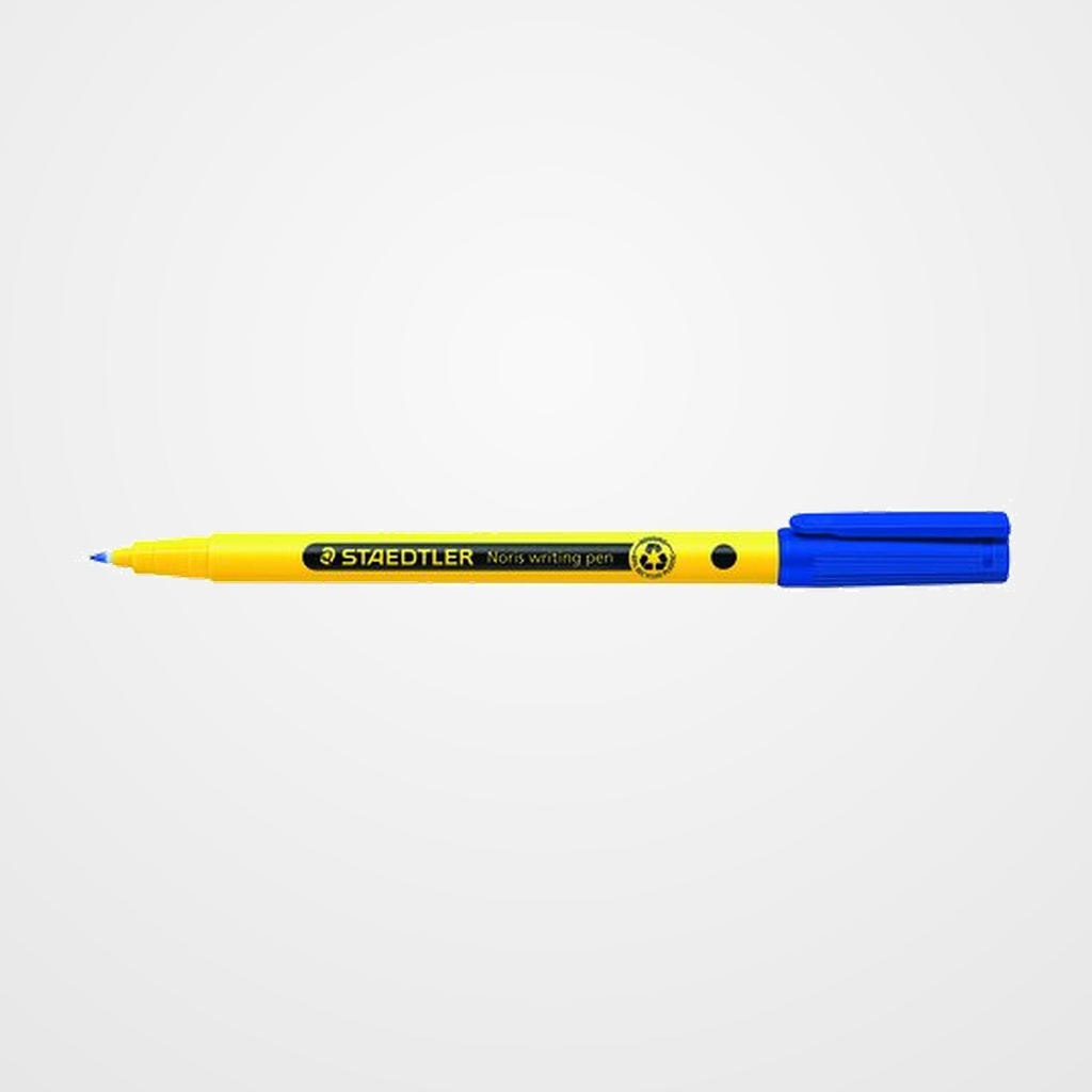ROTULADOR FIBRA STAEDTLER  307 NORIS WRITING PEN AZUL