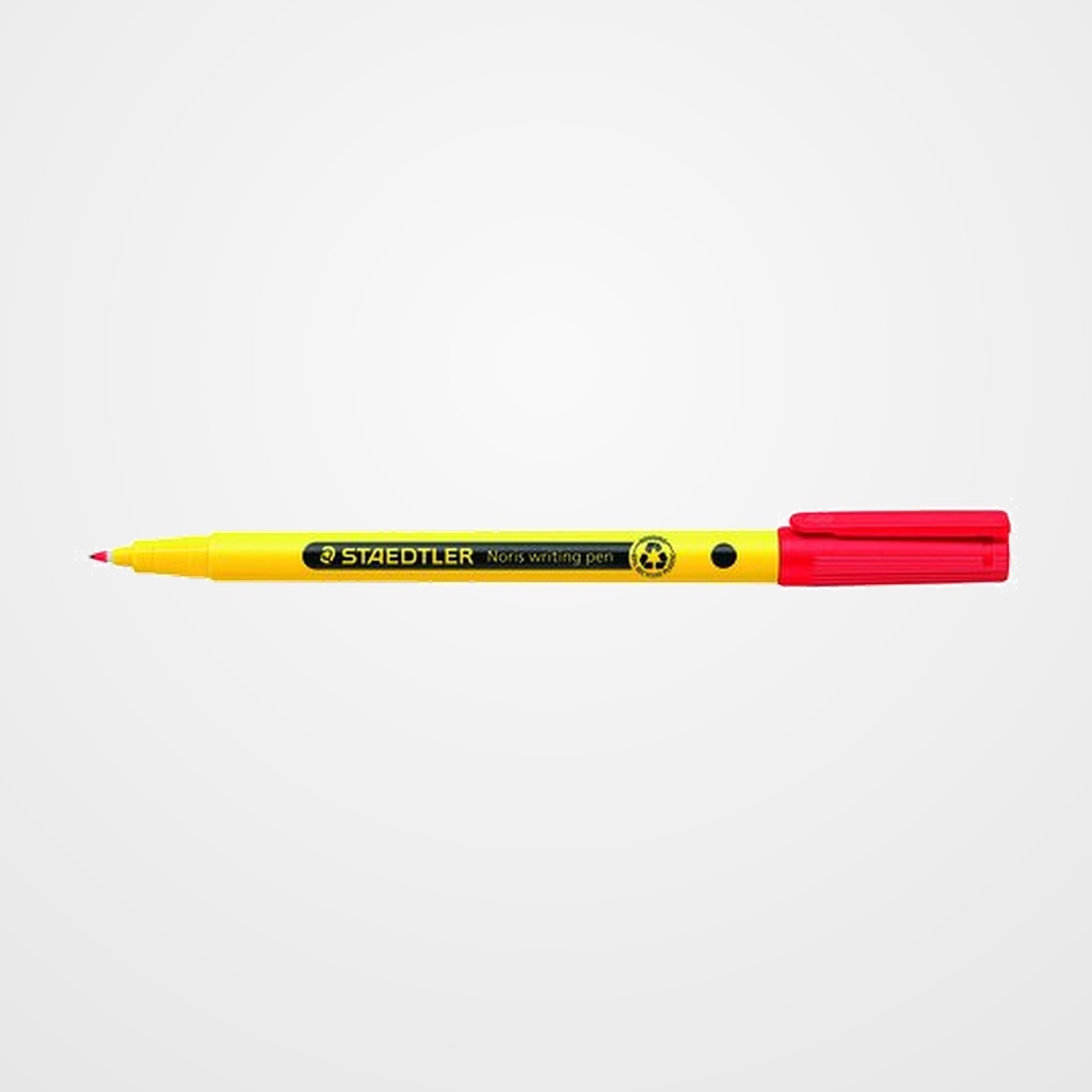 ROTULADOR FIBRA STAEDTLER  307 NORIS WRITING PEN ROJO