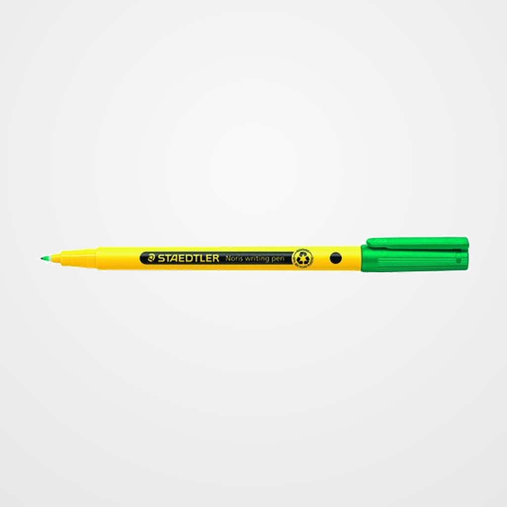 ROTULADOR FIBRA STAEDTLER  307 NORIS WRITING PEN VERDE
