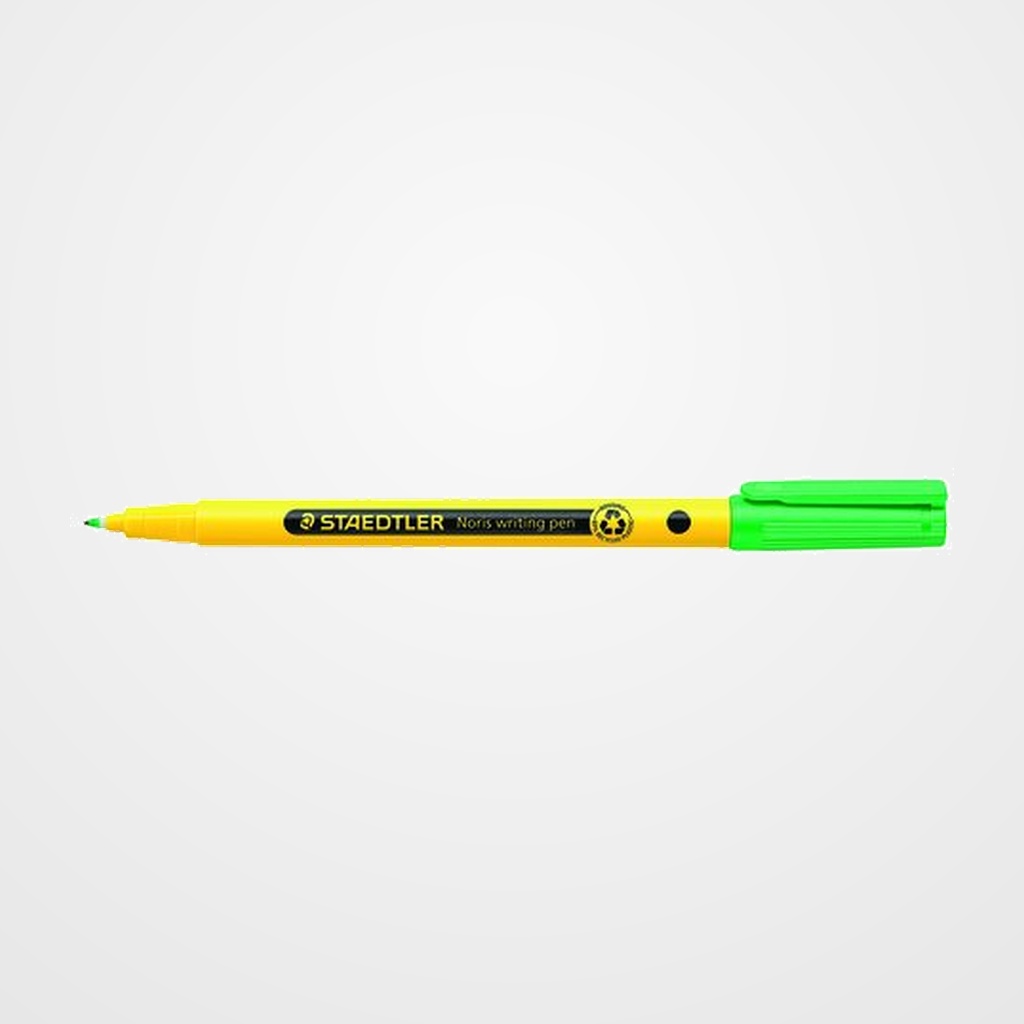 ROTULADOR FIBRA STAEDTLER  307 NORIS WRITING PEN VERDE PALIDO