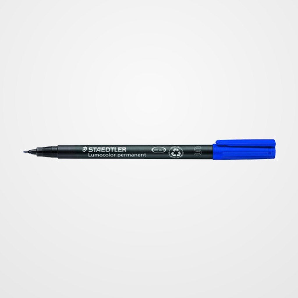 ROTULADOR PERMANENTE STAEDTLER 313 LUMOCOLOR (S)  AZUL