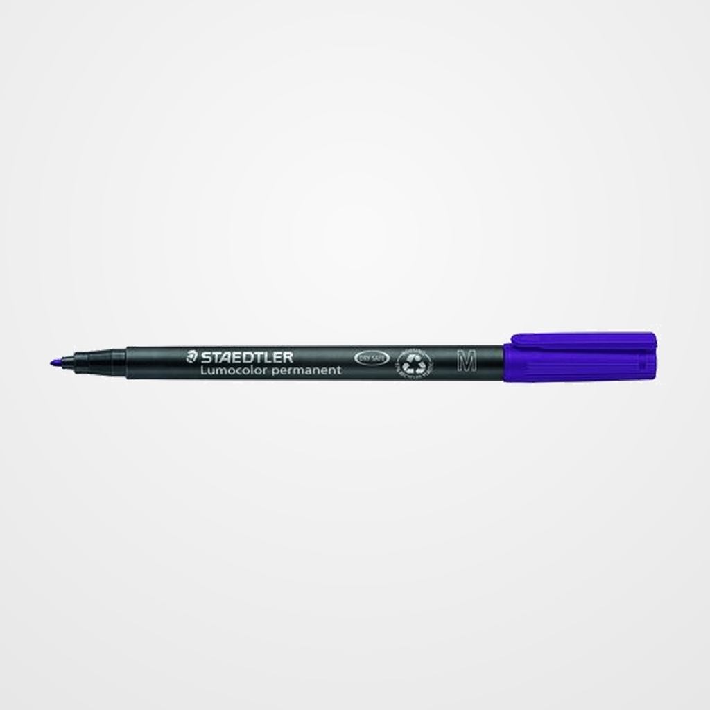 ROTULADOR PERMANENTE STAEDTLER 317 LUMOCOLOR (M)  VIOLETA