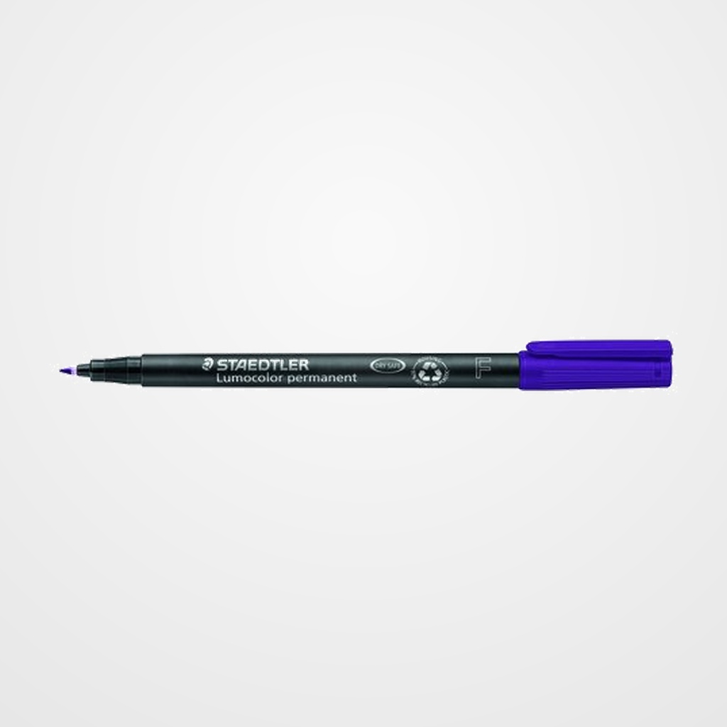 ROTULADOR PERMANENTE STAEDTLER 318 LUMOCOLOR (F)  VIOLETA