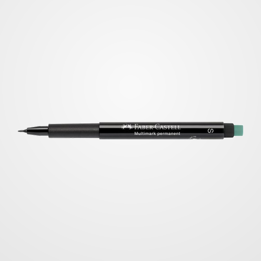 ROTULADOR PERMANENTE FABER-CASTELL MULTIMARK S  NEGRO