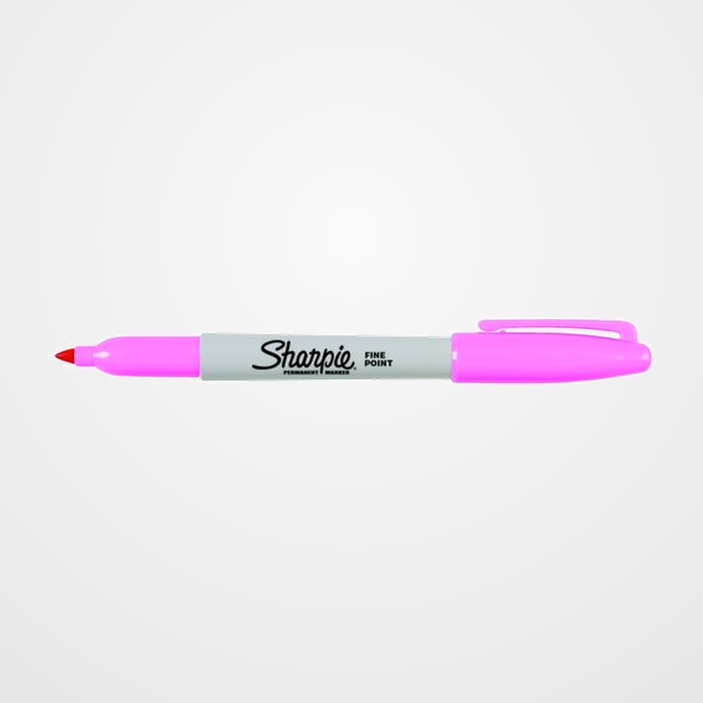 ROTULADOR PERMANENTE SHARPIE FINE  ROSA