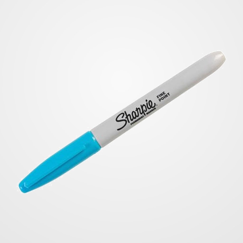 ROTULADOR PERMANENTE SHARPIE FINE  TURQUESA