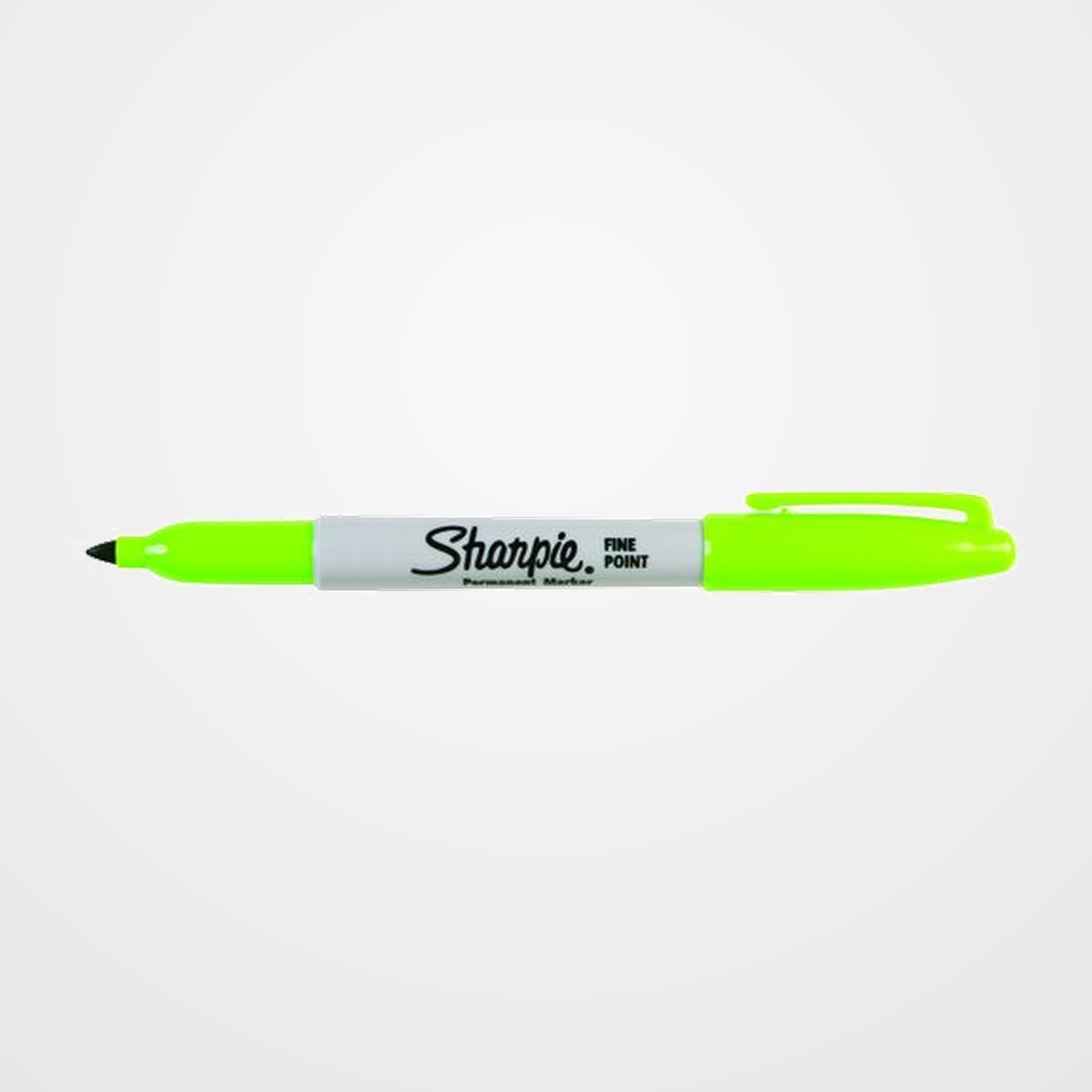 ROTULADOR PERMANENTE SHARPIE FINE  VERDE LIMA