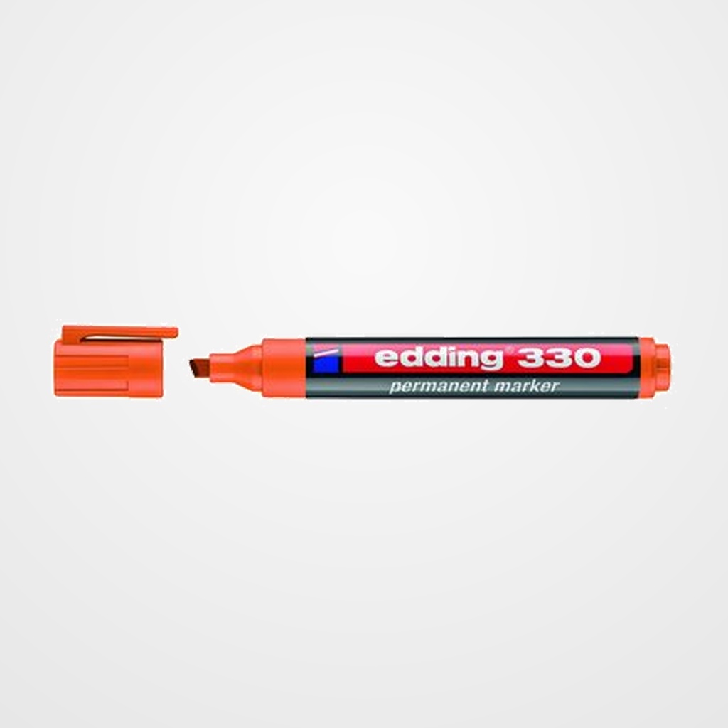 MARCADOR PERMANENTE EDDING  330 BISELADO  NARANJA