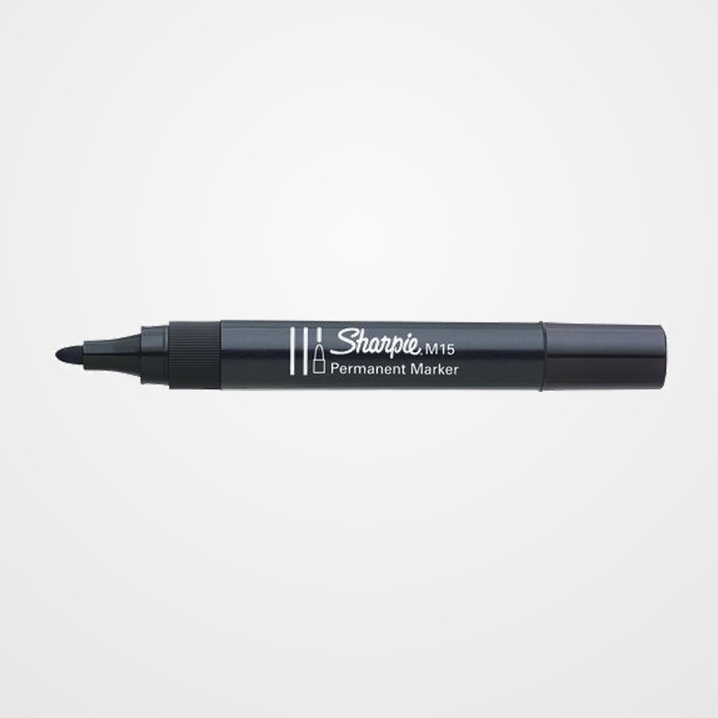 MARCADOR PERMANENTE SHARPIE  M15 CONICO NEGRO