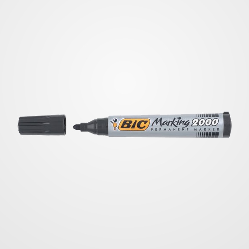 MARCADOR PERMANENTE BIC MARKING 2000 CONICO NEGRO