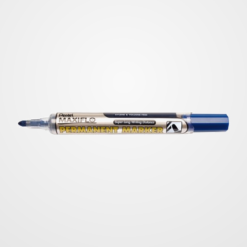 MARCADOR PERMANENTE PENTEL MAXIFLO NLF50 P.CONICA AZUL