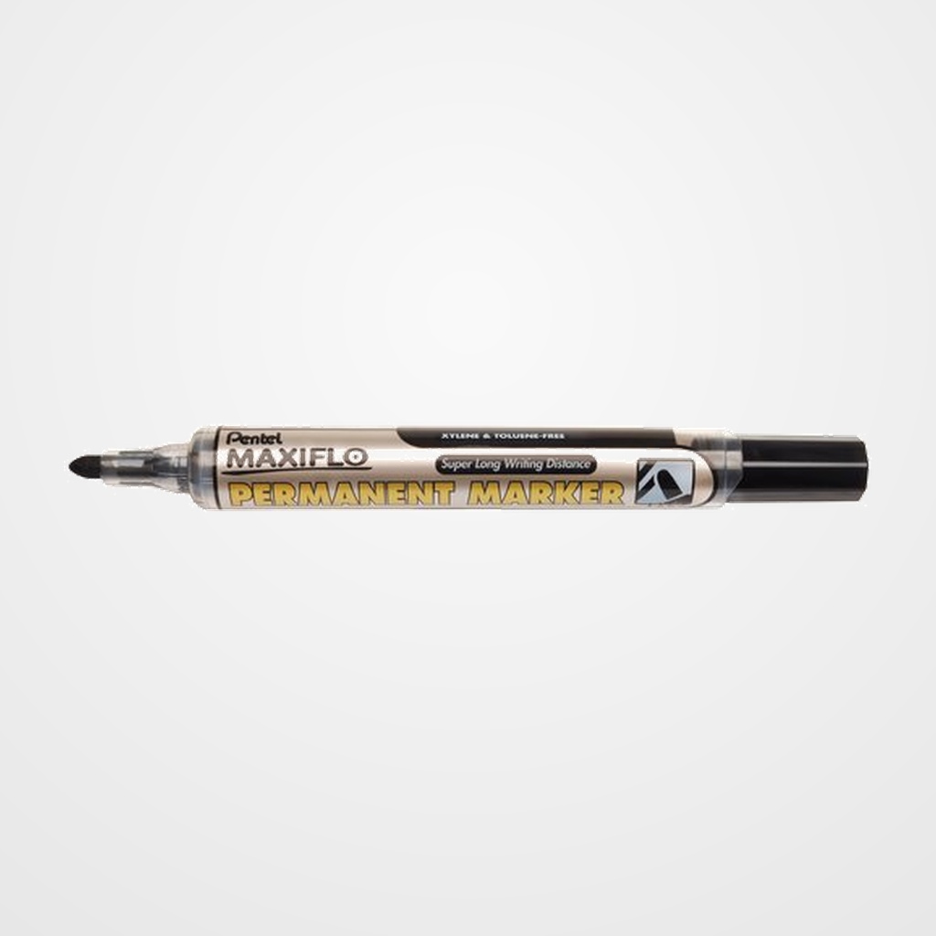 MARCADOR PERMANENTE PENTEL MAXIFLO NLF50 P.CONICA NEGRO