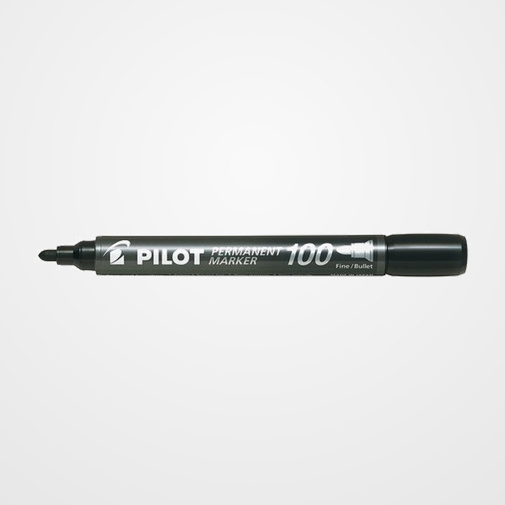 MARCADOR PERMANENTE PILOT MARKER SCA-100 CONICO 1,0 mm NEGRO