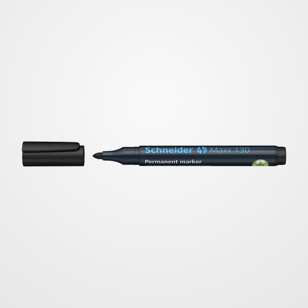 MARCADOR PERMANENTE SCHNEIDER MAXX 130 CONICO NEGRO