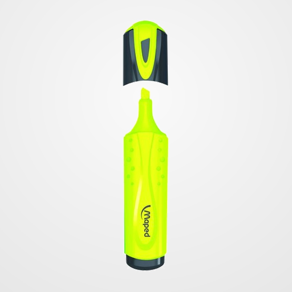 MARCADOR FLUOR MAPED FLUO PEPS CLASSIC  AMARILLO