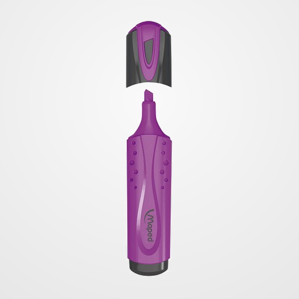 MARCADOR FLUOR MAPED FLUO PEPS CLASSIC  VIOLETA